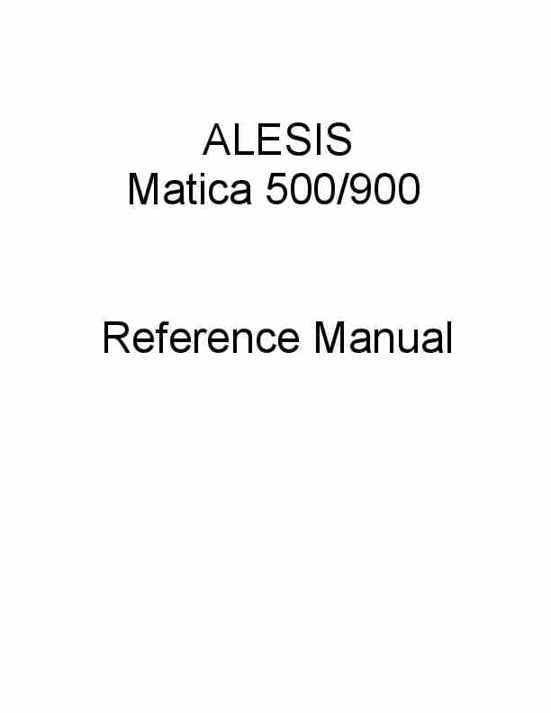 Alesis Stereo Amplifier Matica 500-page_pdf